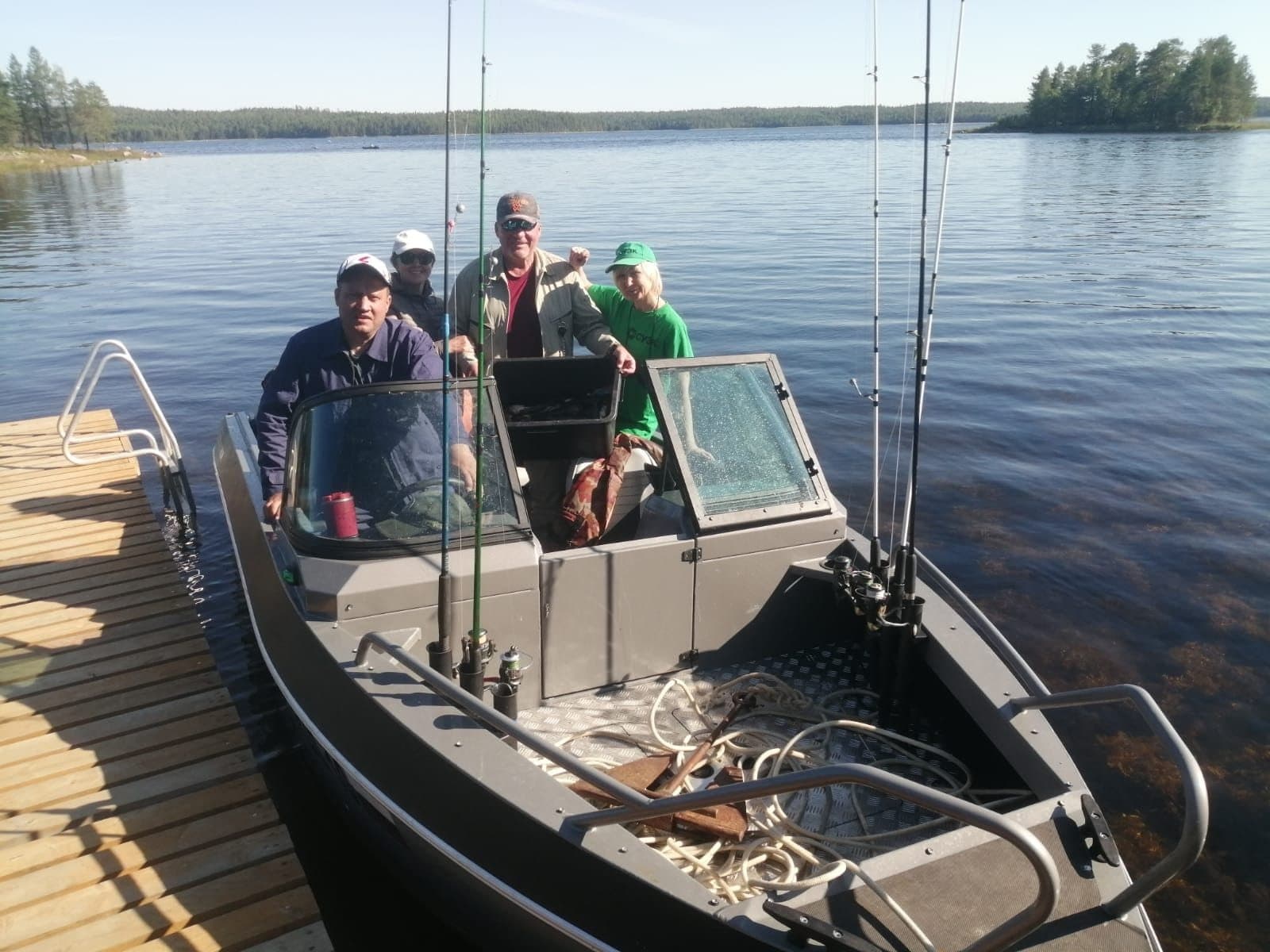 Морская рыбалка на Белом море