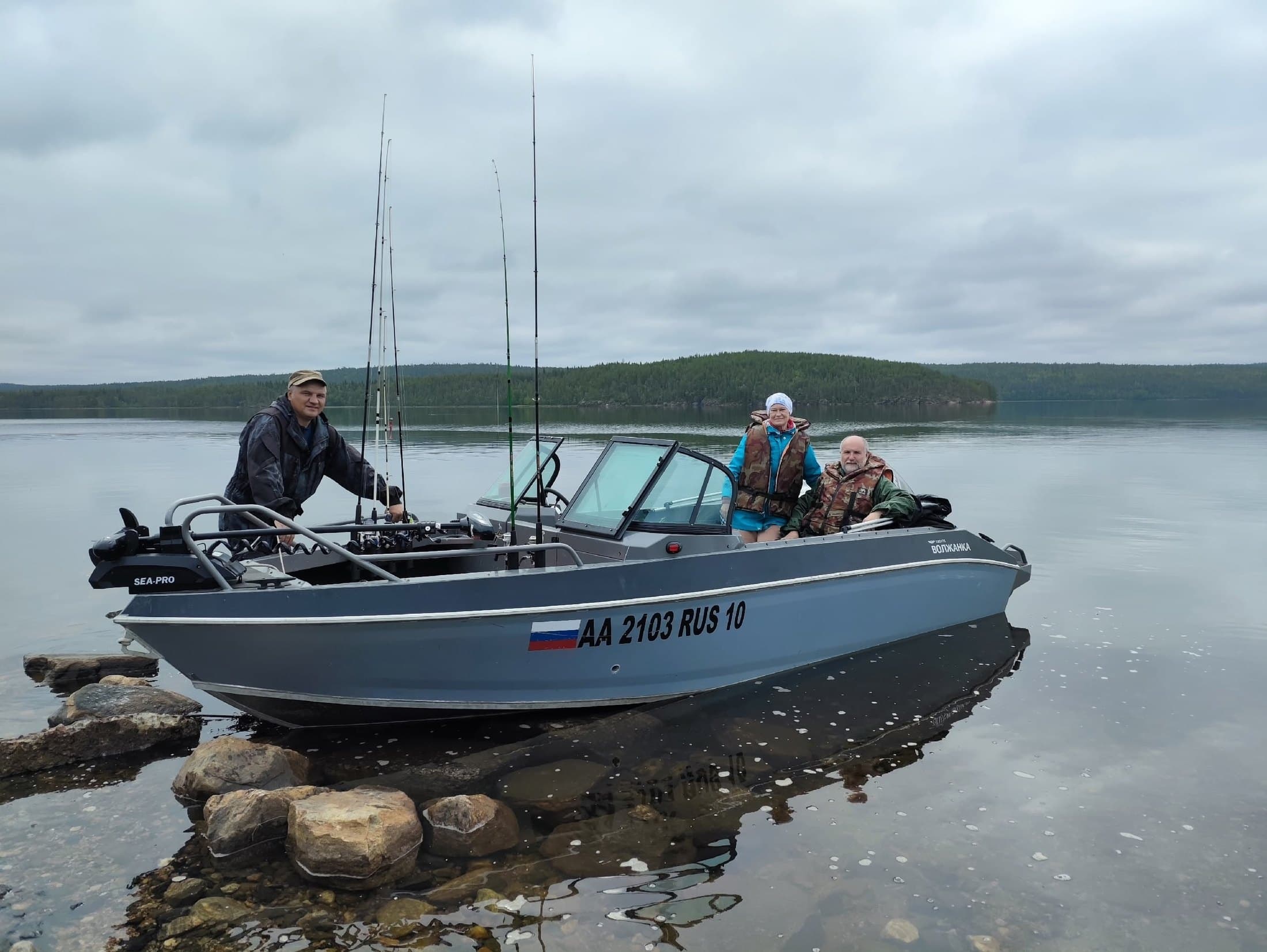 Морская рыбалка на Белом море